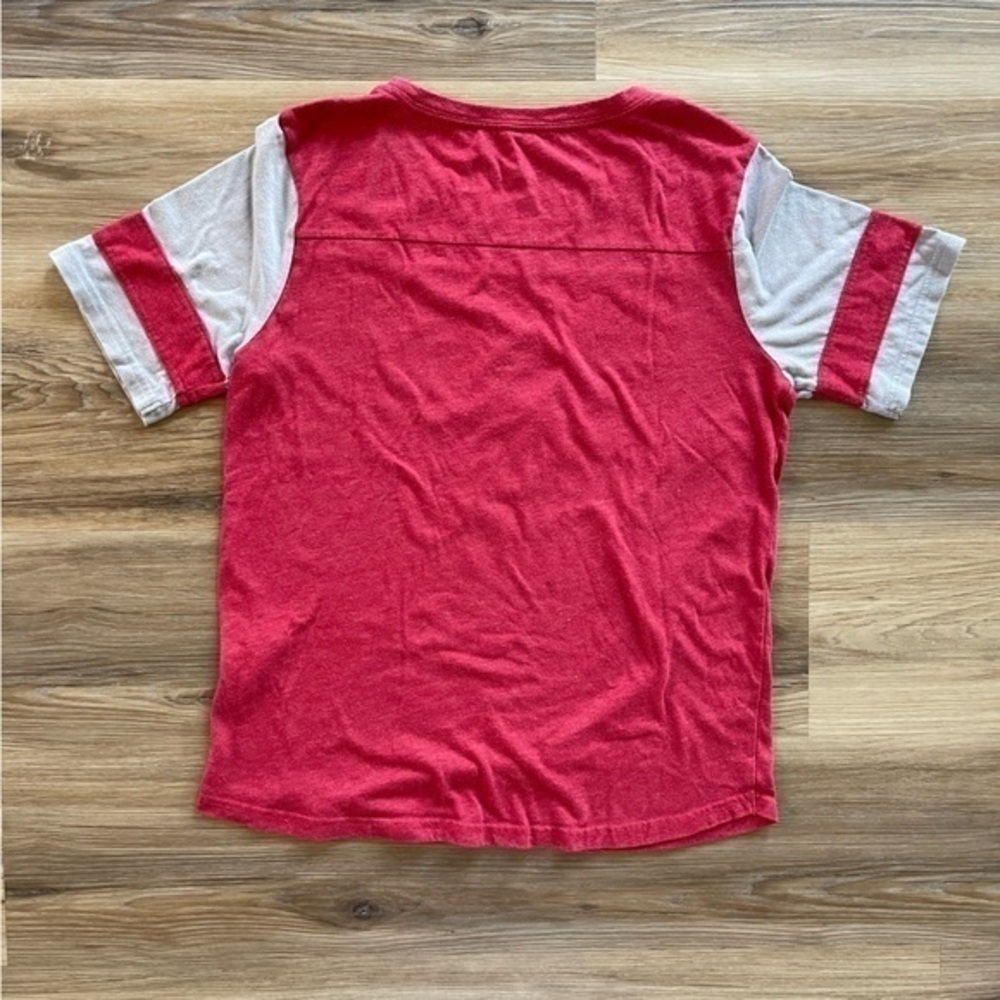 Nike Washington State Cougars Red and Gray Cotton T Shirt - Picture 3 of 3